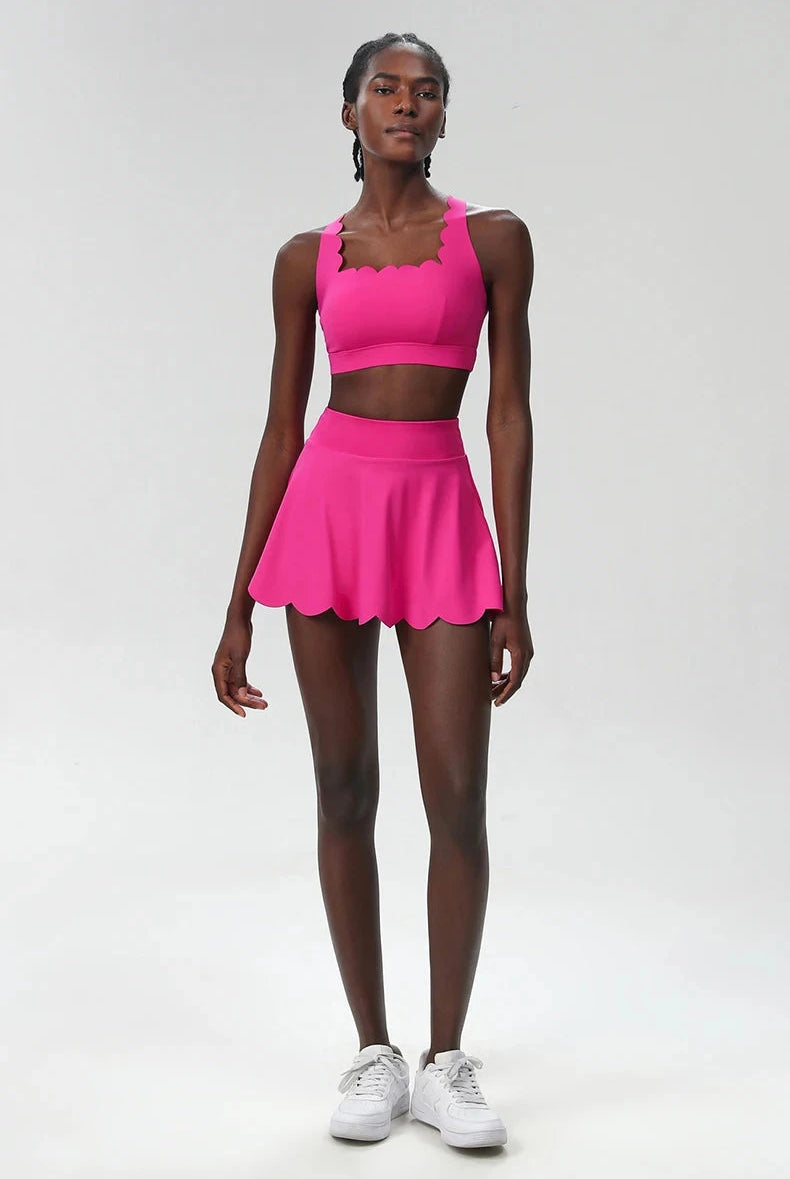 Bloom Edge Skirt Skirt Starlethics Red S