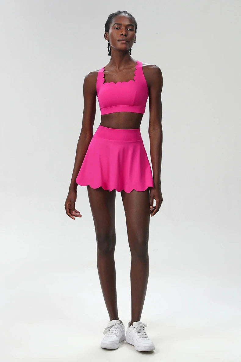 Bloom Edge Skirt Skirt Starlethics Red S