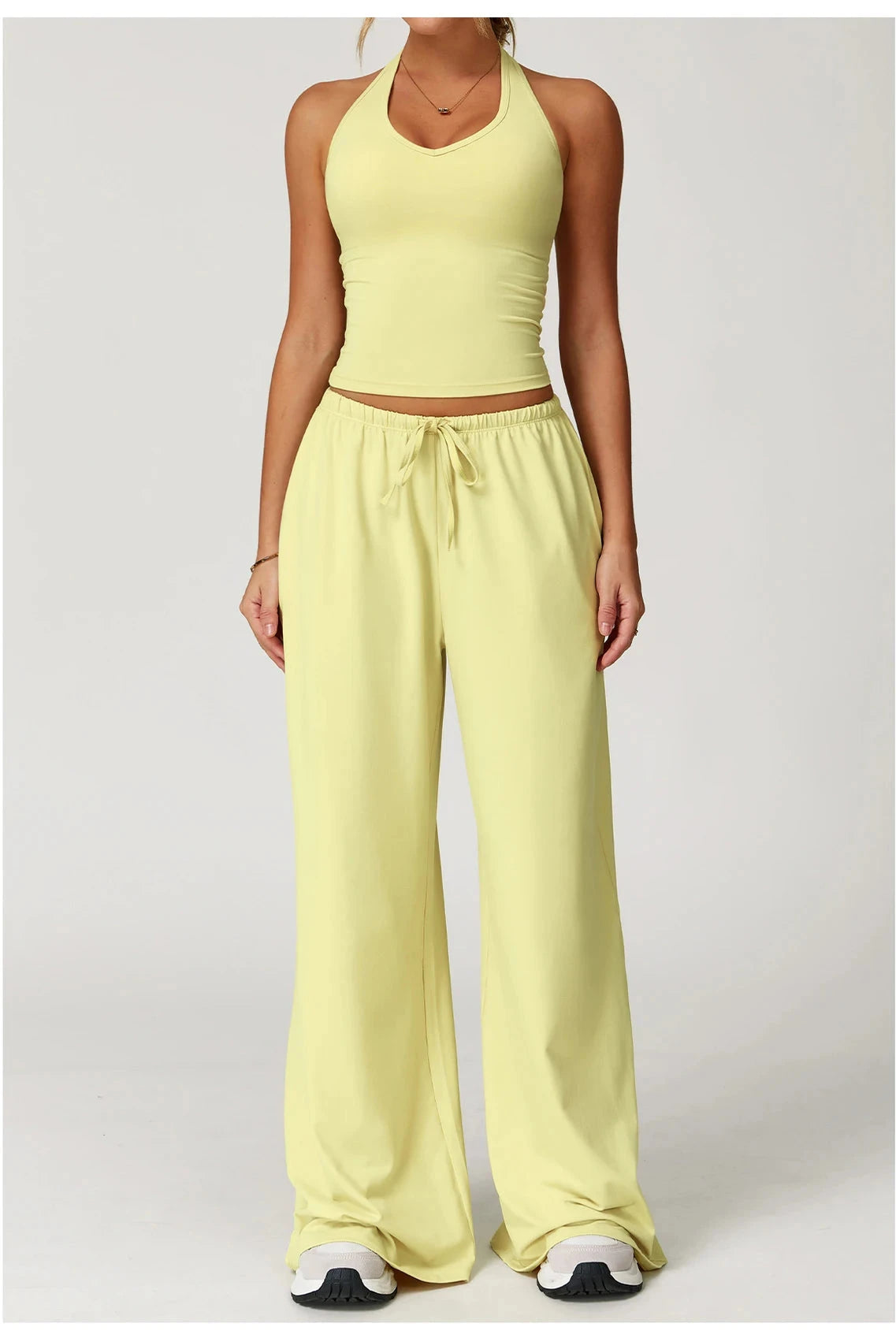 BreezeFlex Loose Yoga Pants Yoga Pants Starlethics Mellow Yellow S