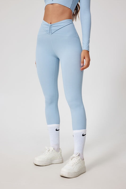 Cooldown Crave Seamless Leggings Leggings Starlethics Moon White Blue S