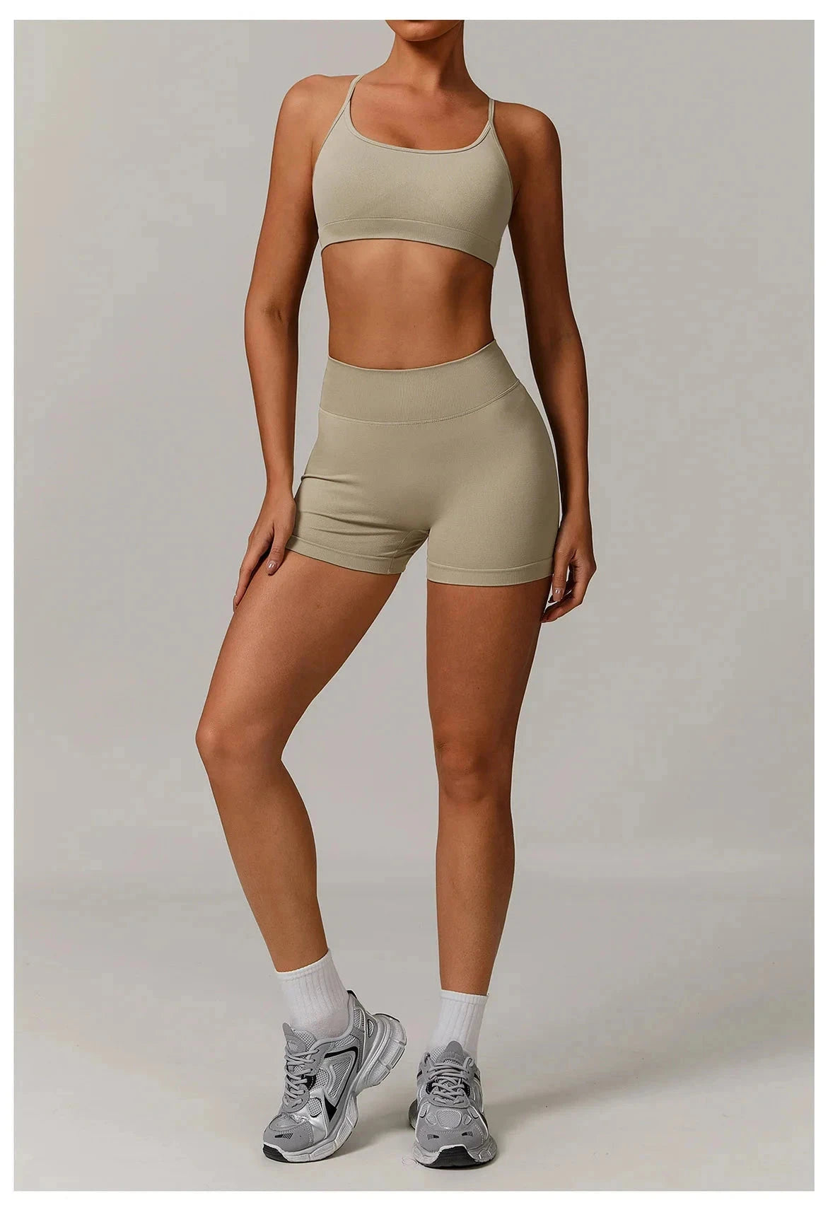 Edge Core Gym Shorts Shorts Starlethics Beige S