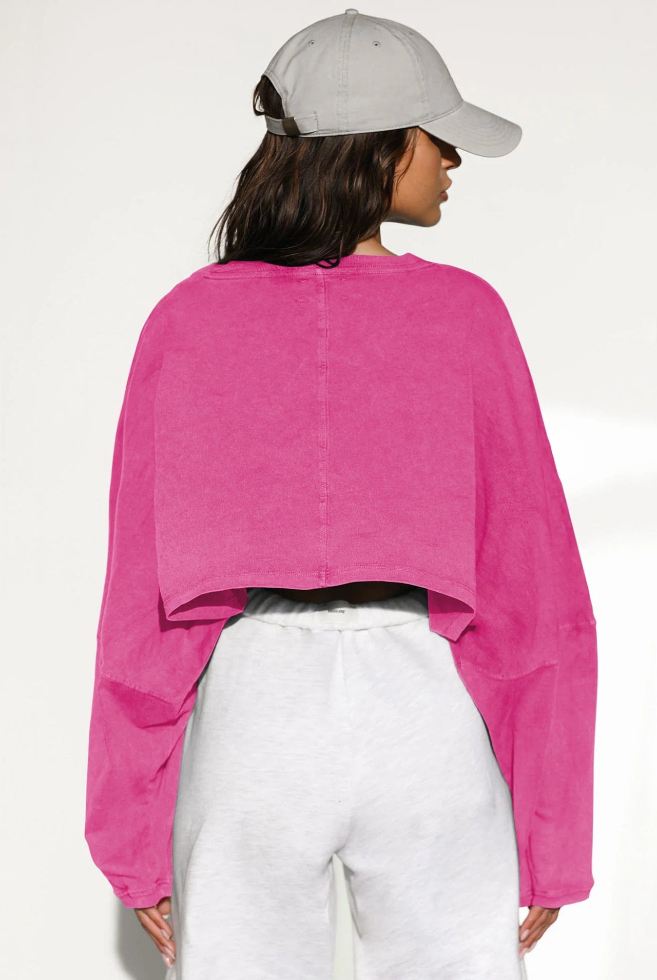 Emblem Long Sleeves Crop Top Top Starlethics