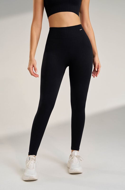 Flash Form Seamless Leggings Fitness Leggings Starlethics Black S
