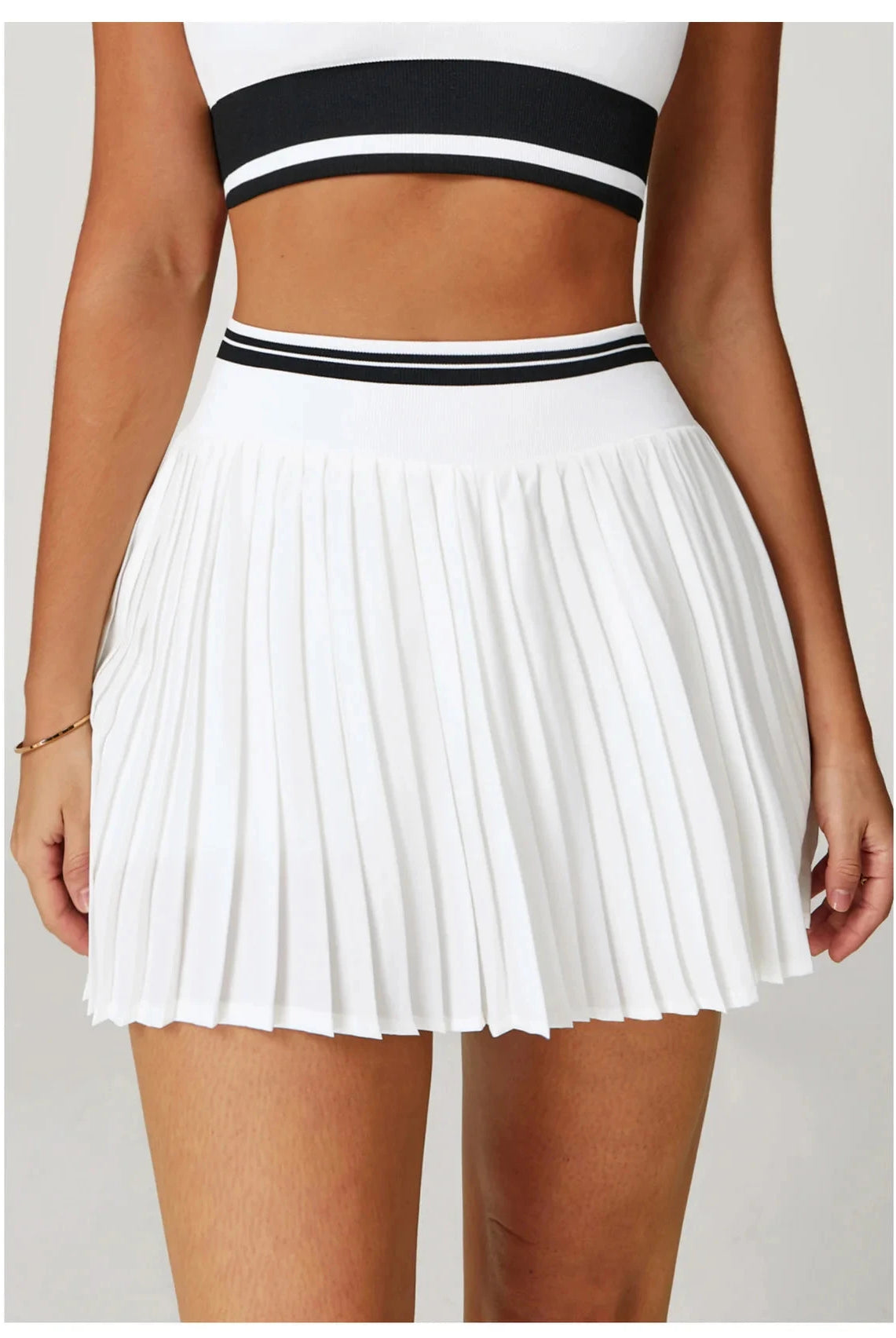 GlideStripe Racquet Skort Skirt Starlethics