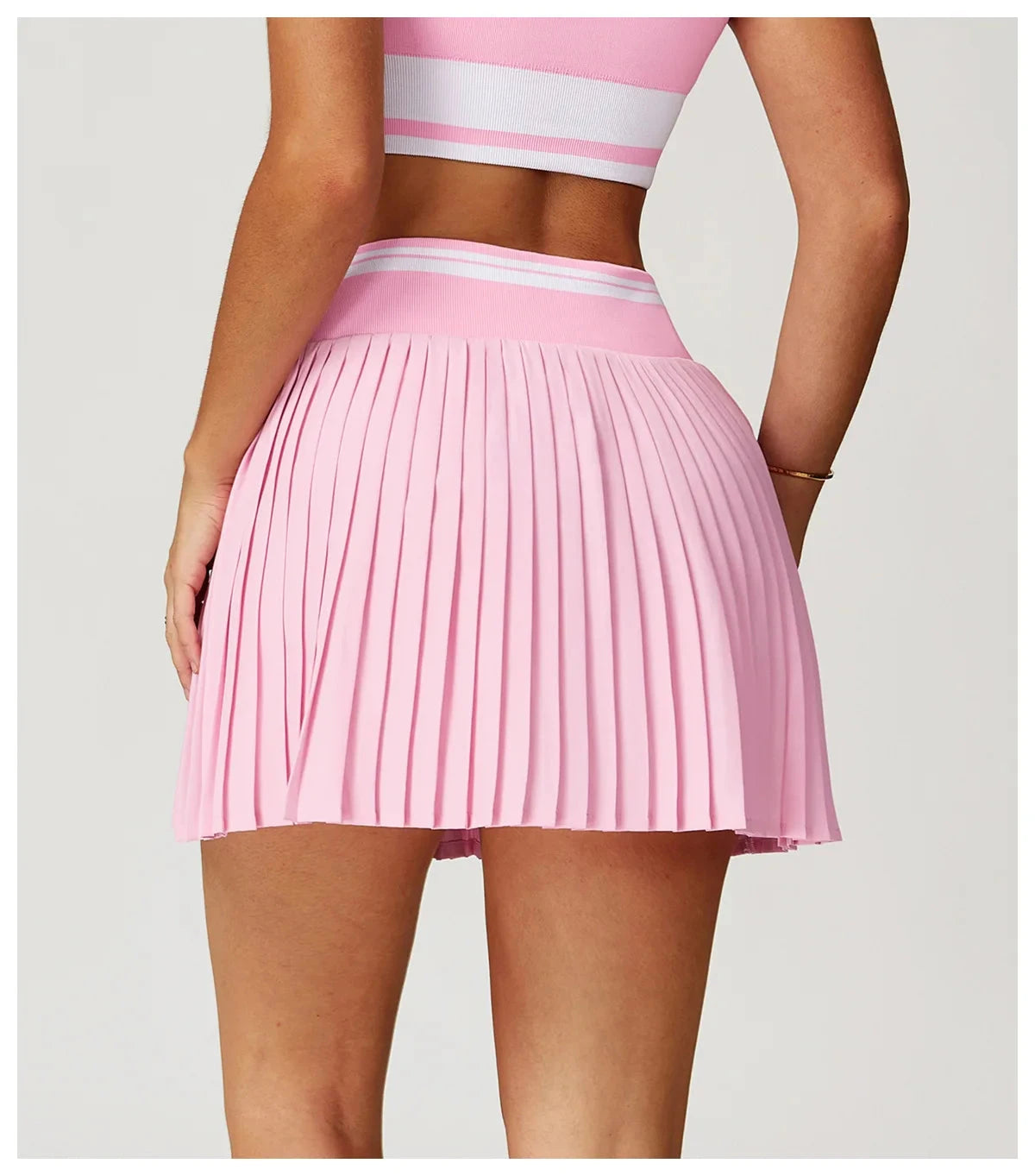 GlideStripe Racquet Skort Skirt Starlethics