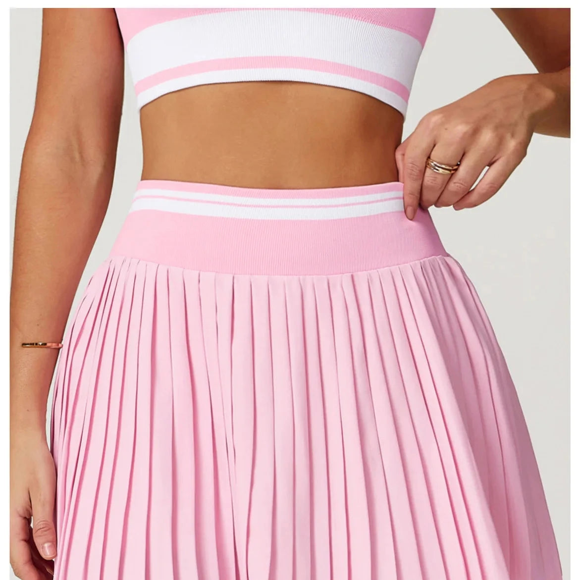 GlideStripe Racquet Skort Skirt Starlethics