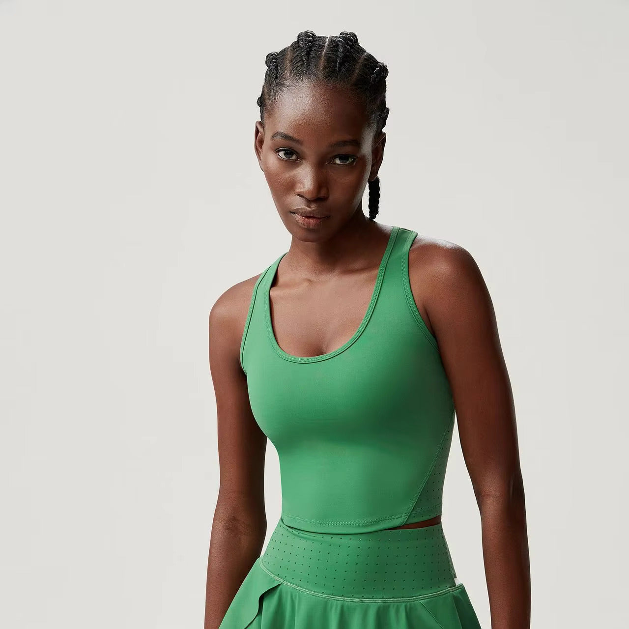 Wave Flow Tennis Set - Top + Skirt