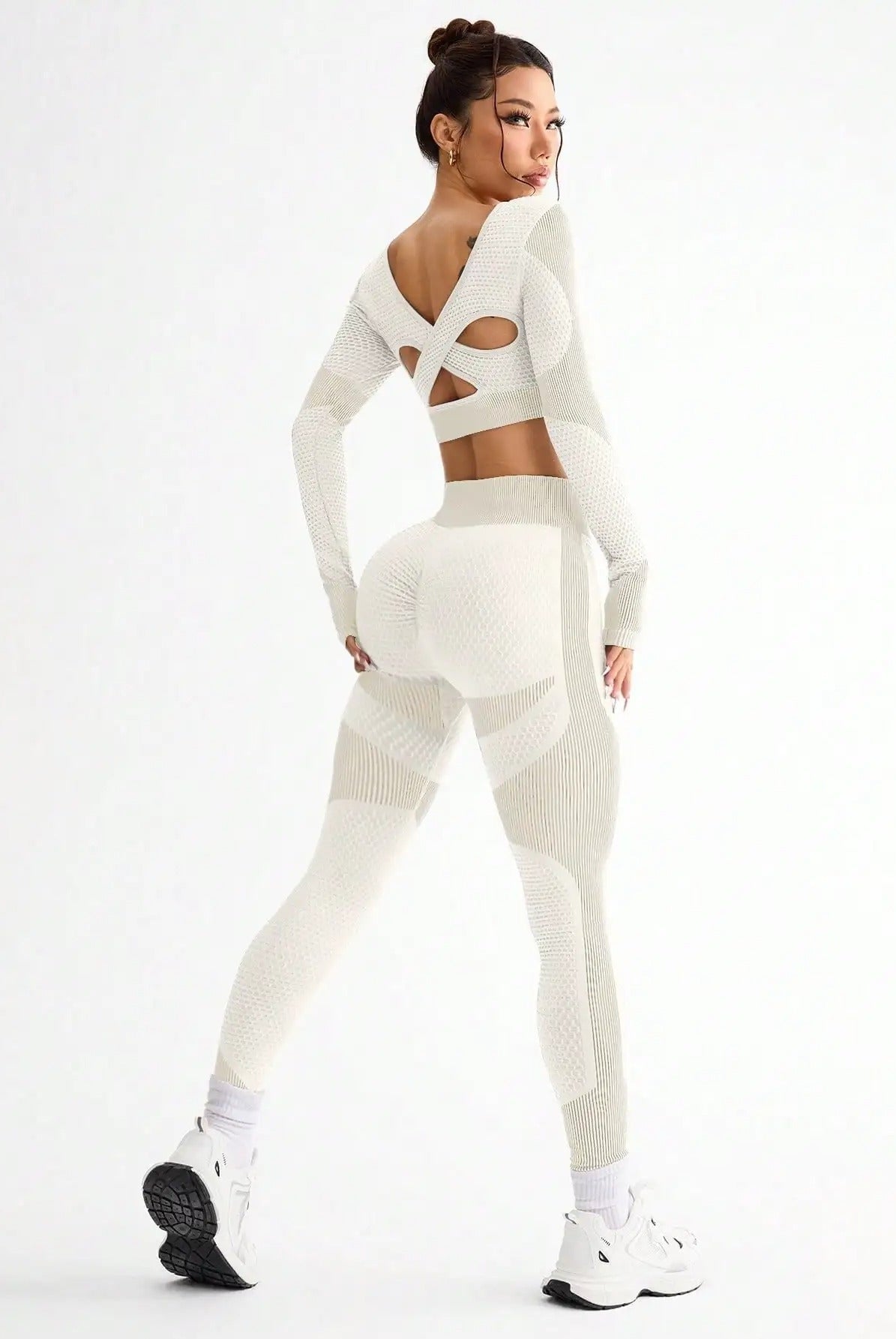 Honeycomb Contour Active Set - Leggings + Top Sets Sarlethics