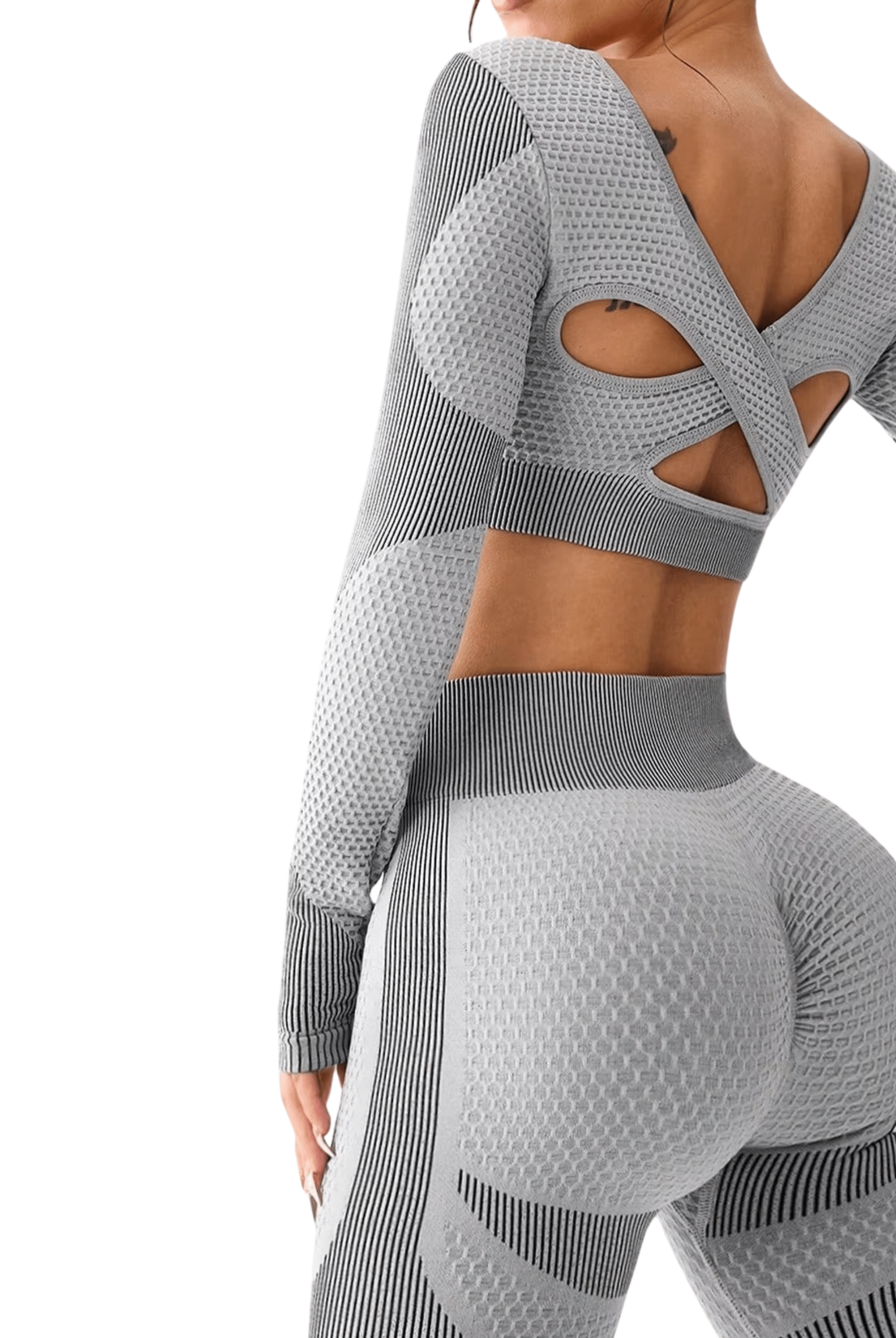 Honeycomb Contour Active Set - Leggings + Top Sets Sarlethics