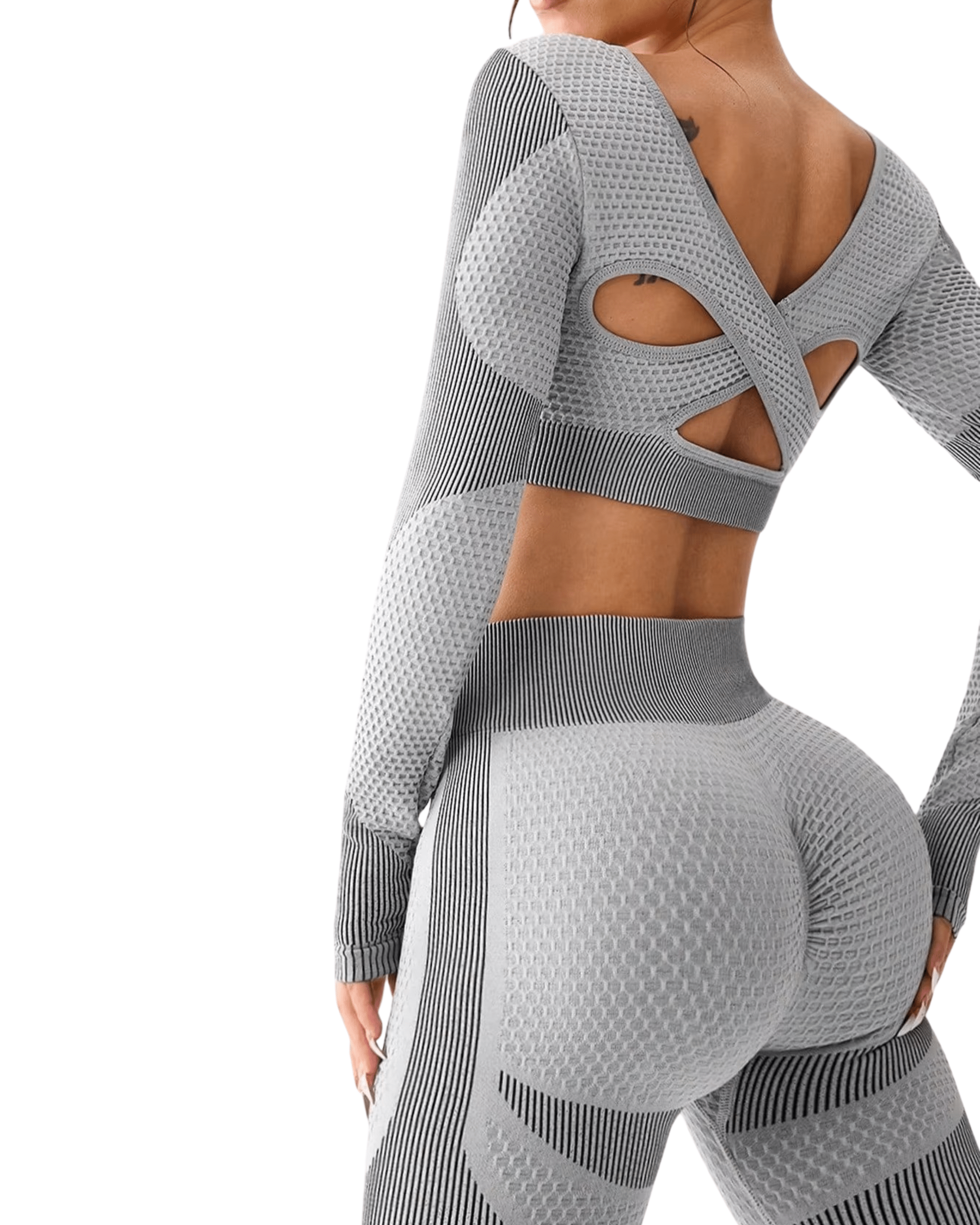 Honeycomb Contour Active Set - Leggings + Top Sets Sarlethics