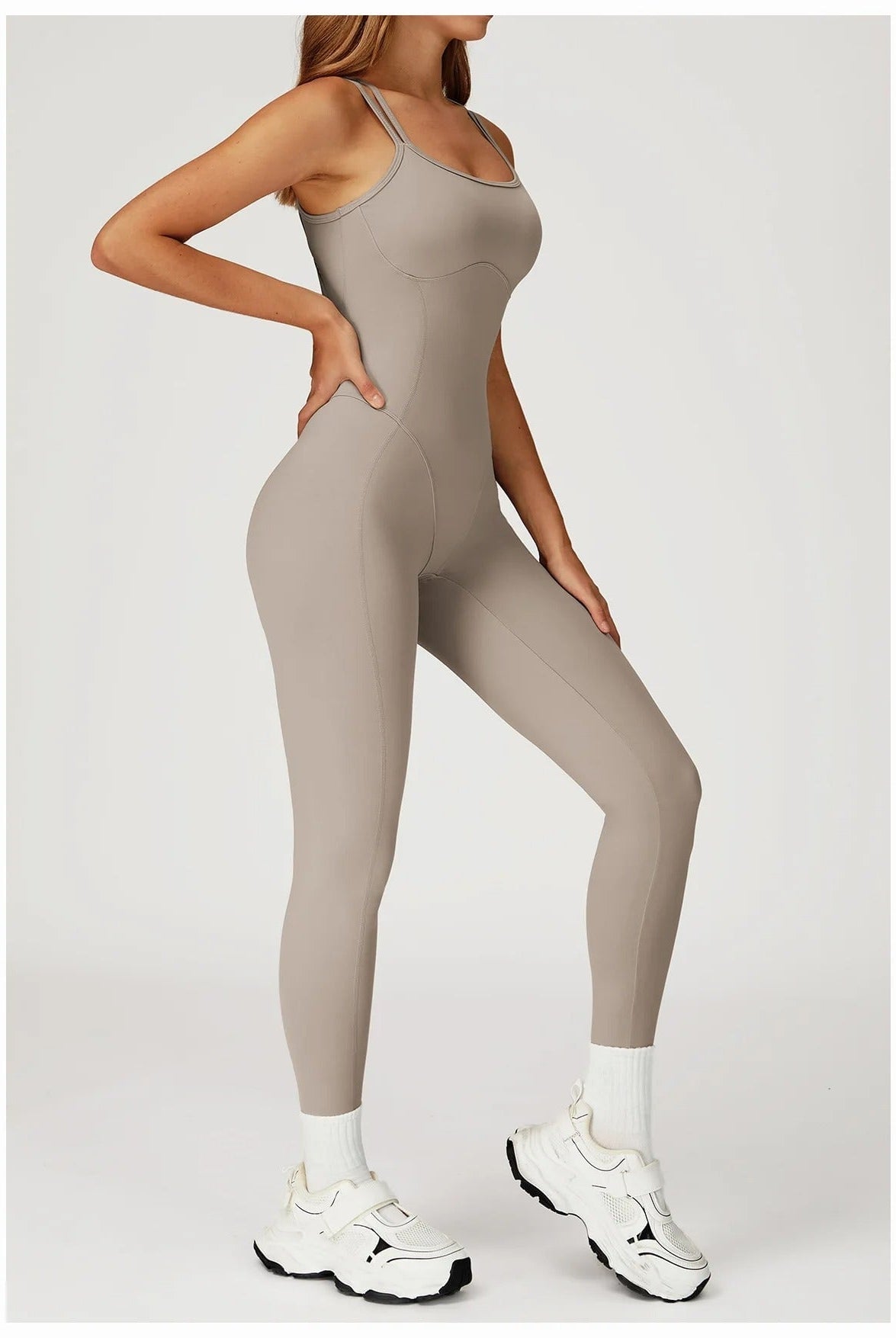 Criss Cross Back Jumpsuit Jumpsuit Starlethics