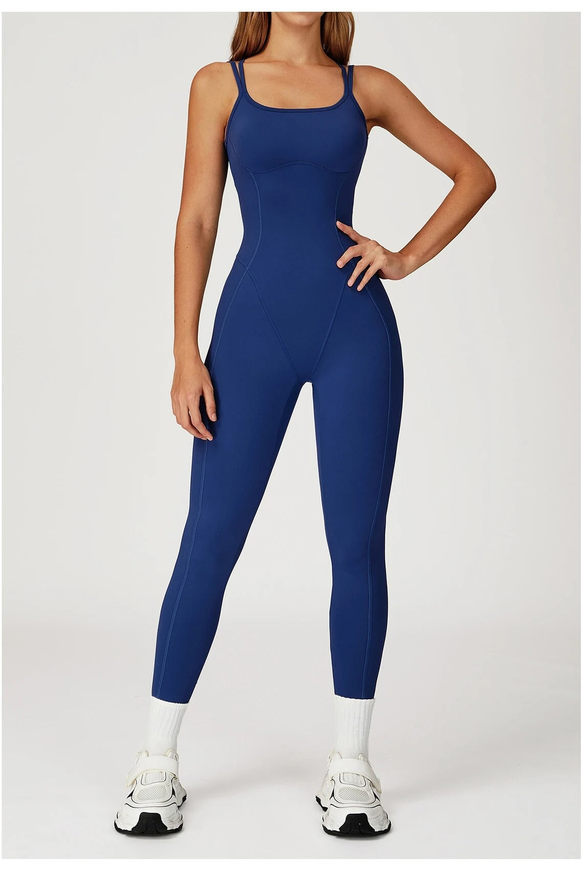 Criss Cross Back Jumpsuit Jumpsuit Starlethics