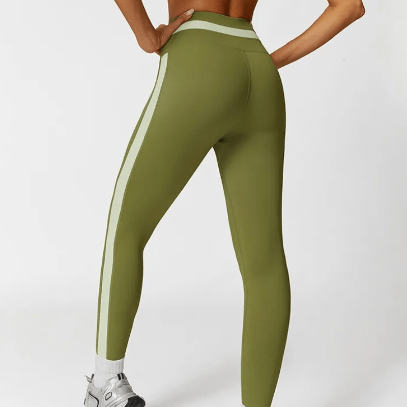 Ignite Ribbed High Waist Leggings Leggings Starlethics