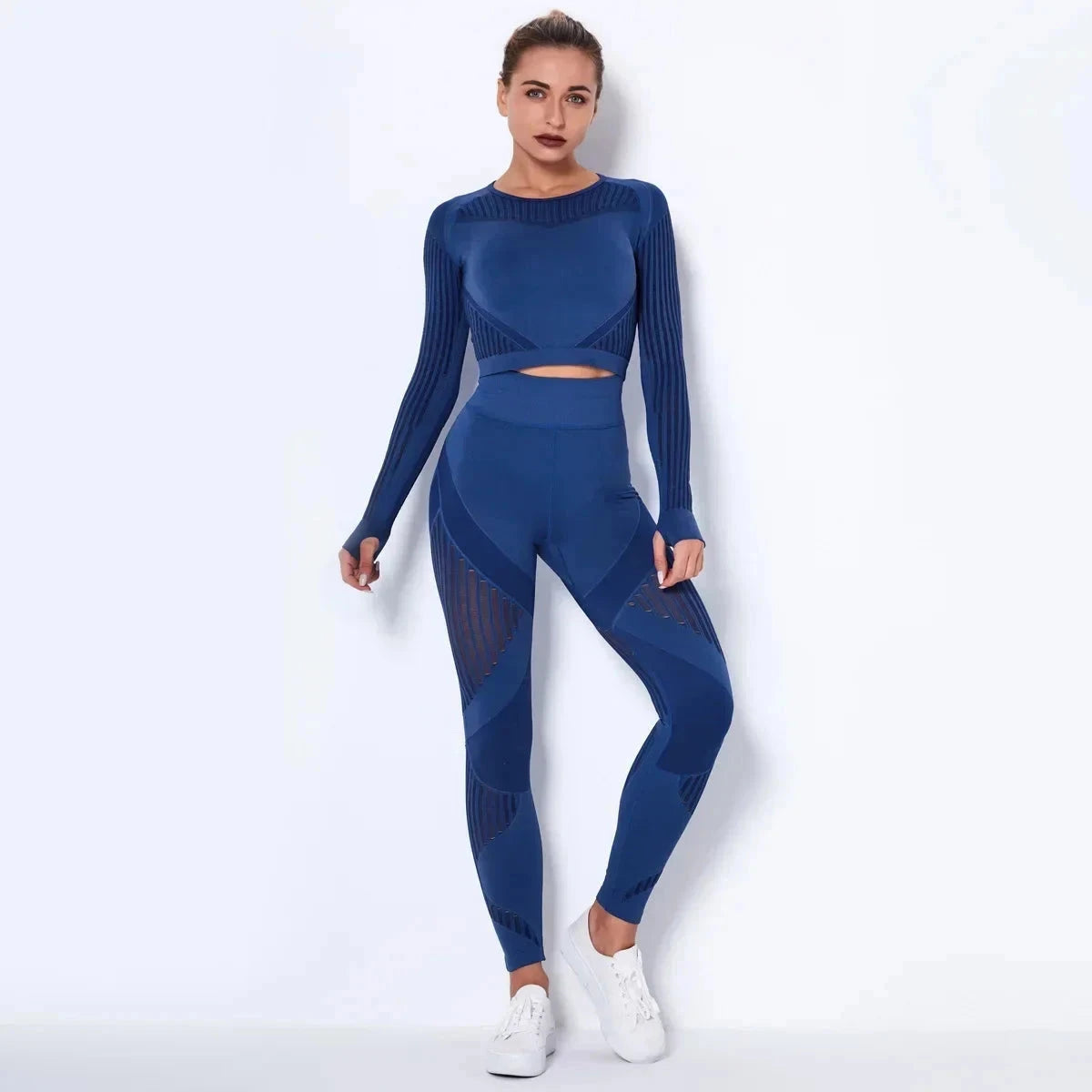 Mesh Seamless Set - Leggings + Top Sets Starlethics