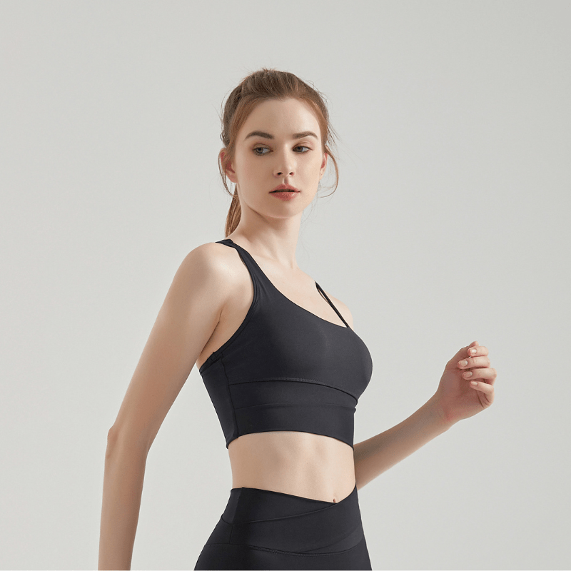 Peak Performance Two-Tone Sports Bra Sports Bras Starlethics Black S