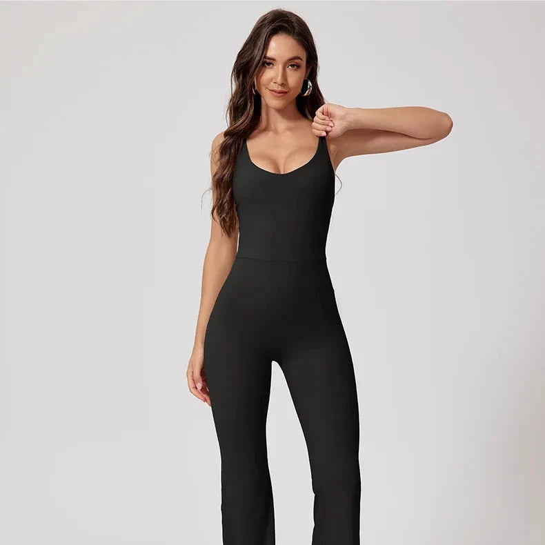 Power Play Backless Jumpsuit Jumpsuit Starlethics Black S