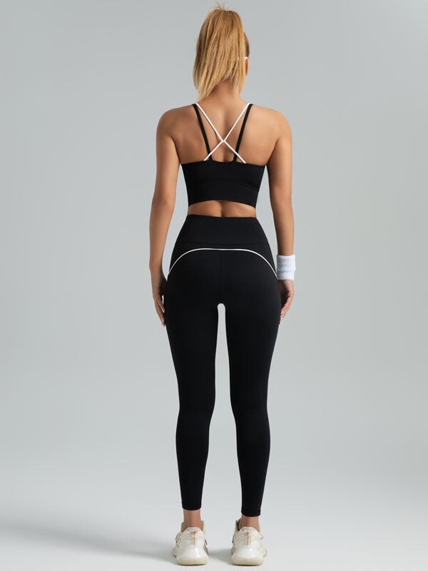 Tone Line Strap Sports Bra Sports Bra Starlethics
