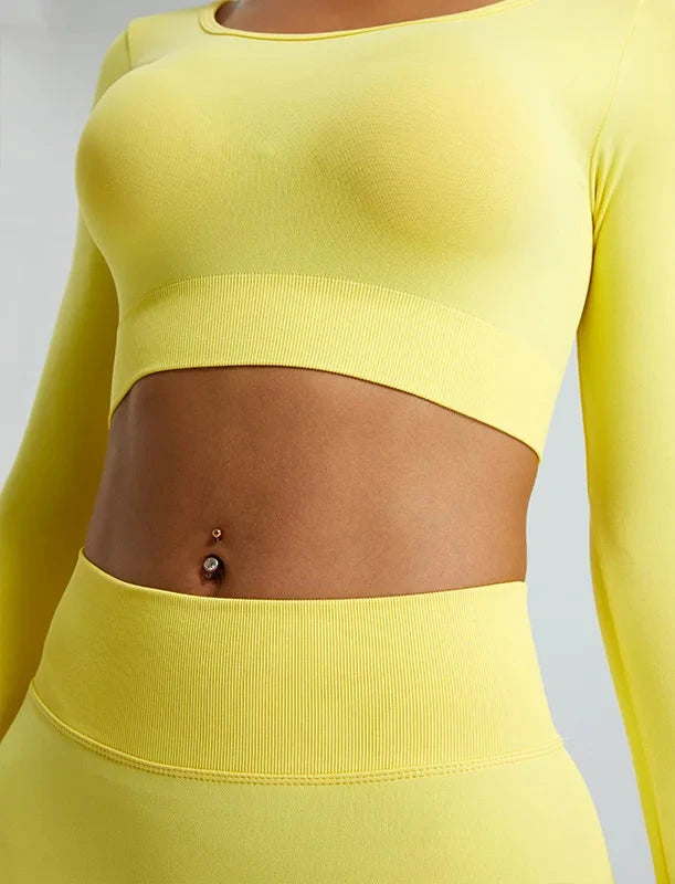 TrainHer Seamless Crop Top Top Starlethics