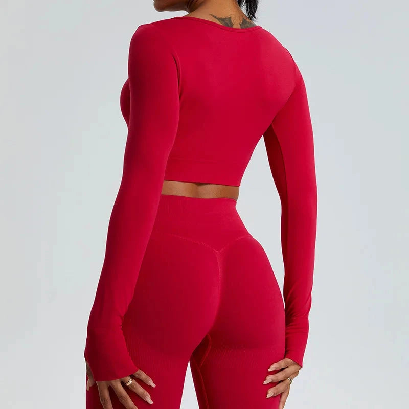 TrainHer Seamless Crop Top Top Starlethics