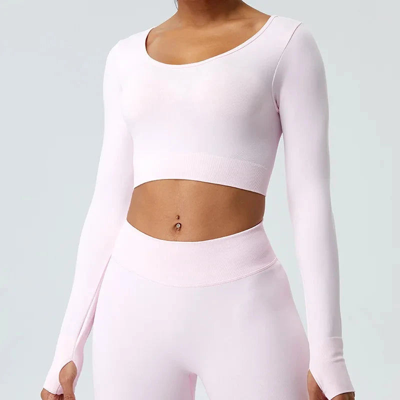 TrainHer Seamless Crop Top Top Starlethics