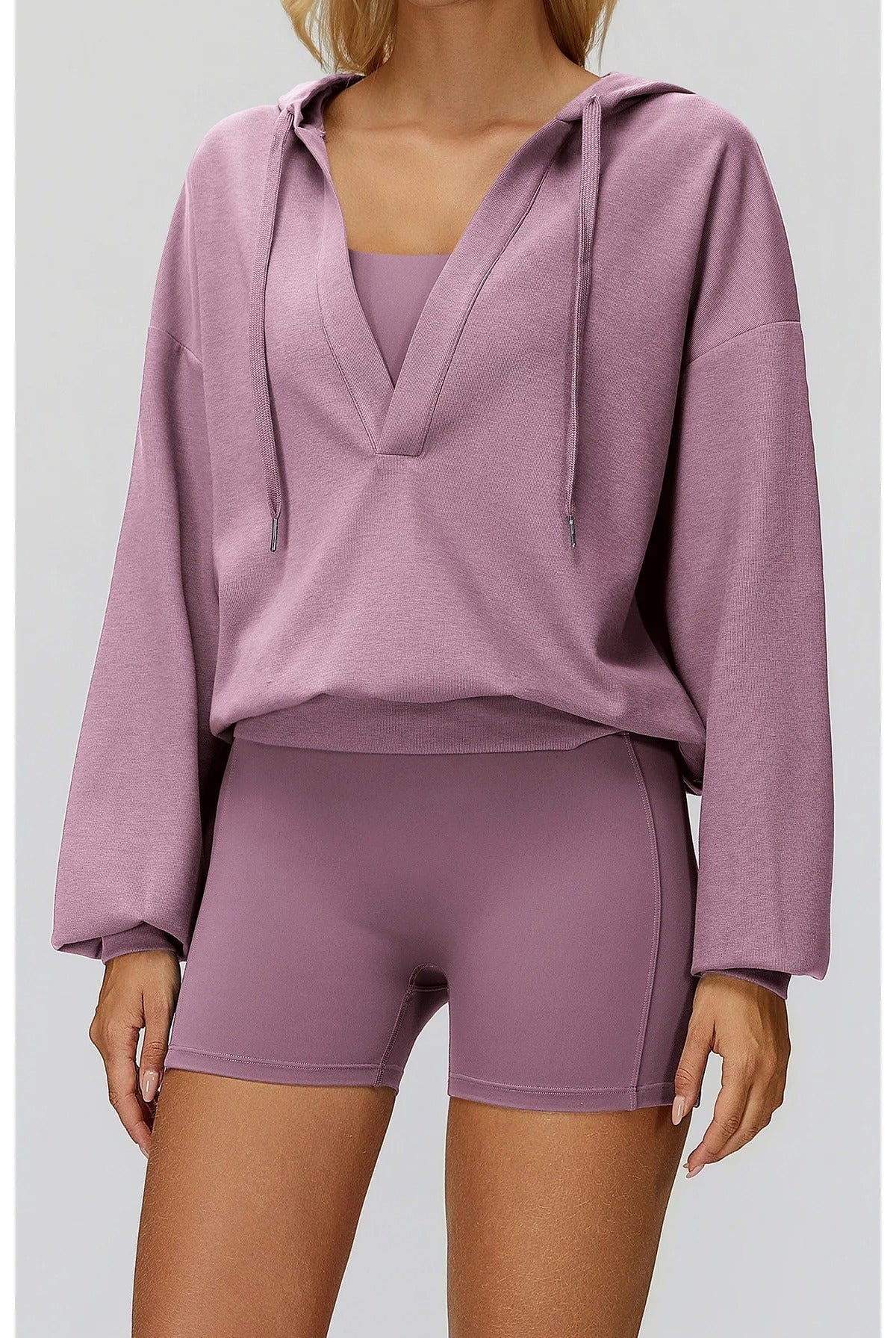 V Neck Hoodie Hoodies & Jackets Starlethics