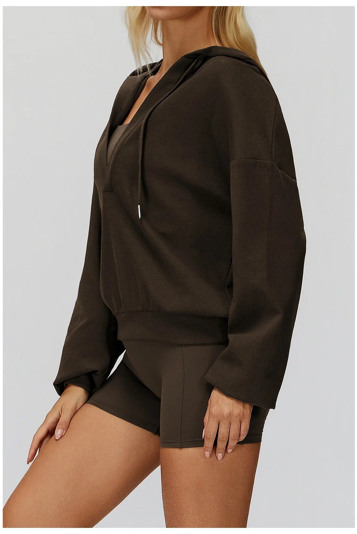 V Neck Hoodie Hoodies & Jackets Starlethics