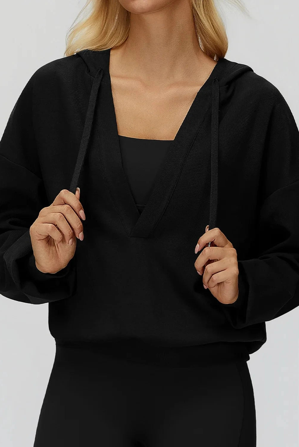 V Neck Hoodie Hoodies & Jackets Starlethics