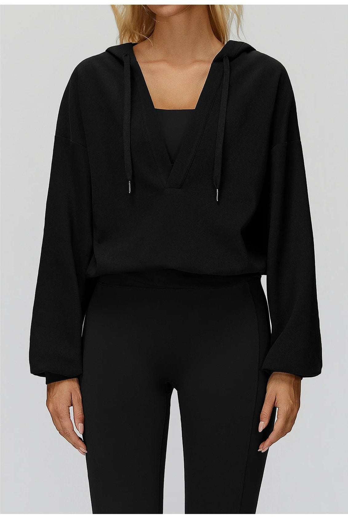 V Neck Hoodie Hoodies & Jackets Starlethics