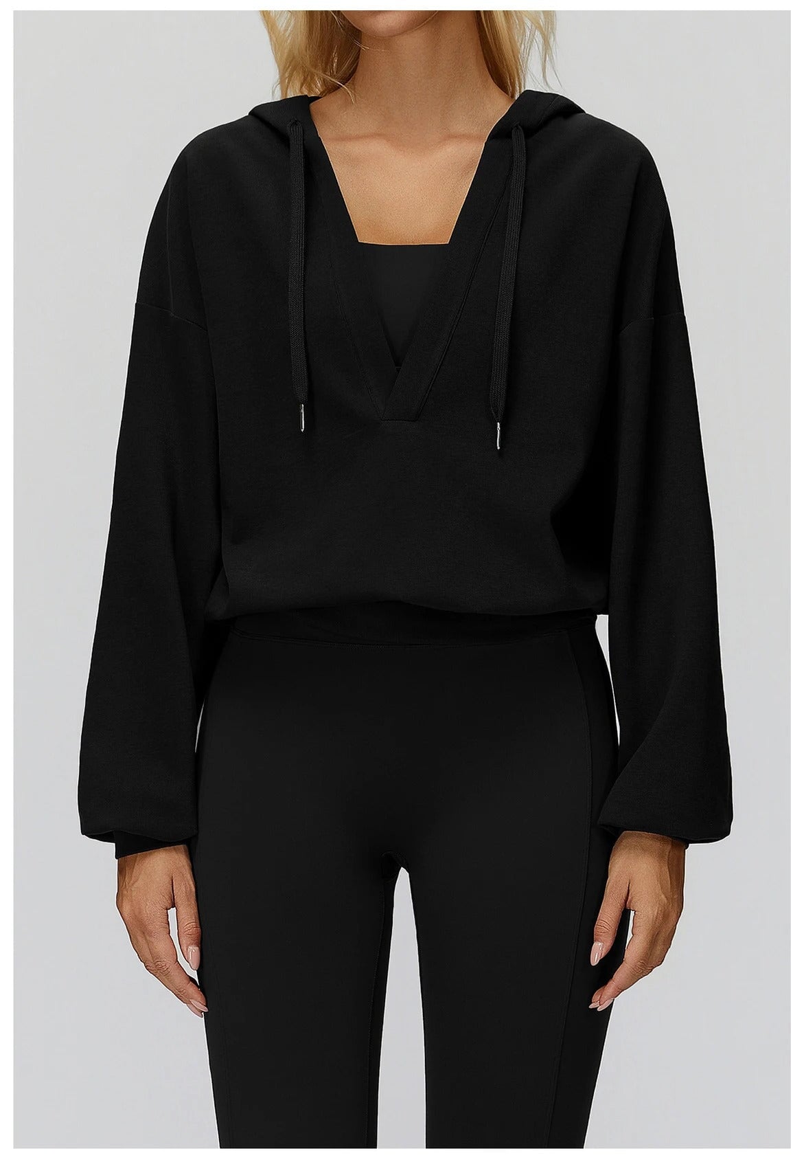 V Neck Hoodie Hoodies & Jackets Starlethics