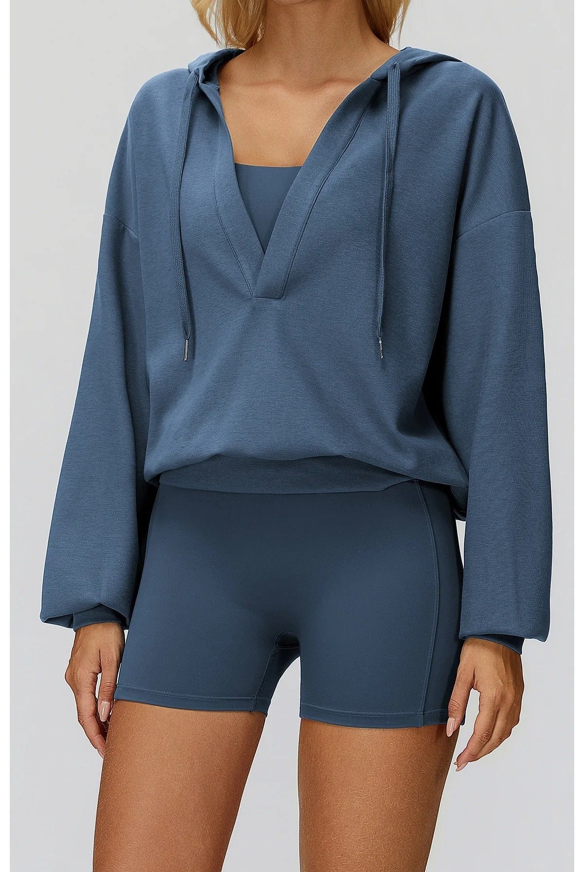 V Neck Hoodie Hoodies & Jackets Starlethics