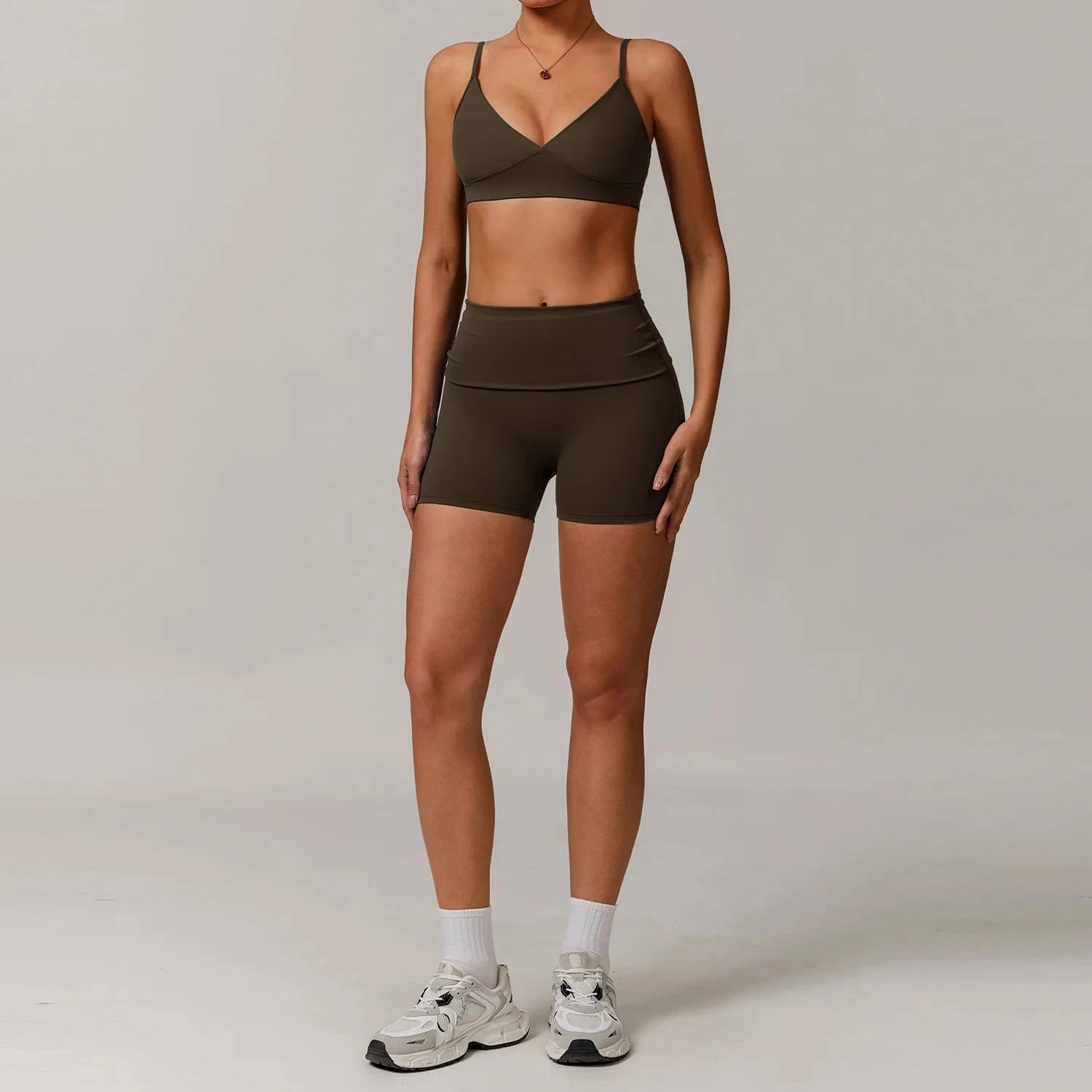 10.3 Women's Clothes 2 Pieces Yoga Set Workout Tracksuit Sportswear Gym Clothing High Waist Bell-bottoms Sexy Fitness Bra Sports Suit Starlethics