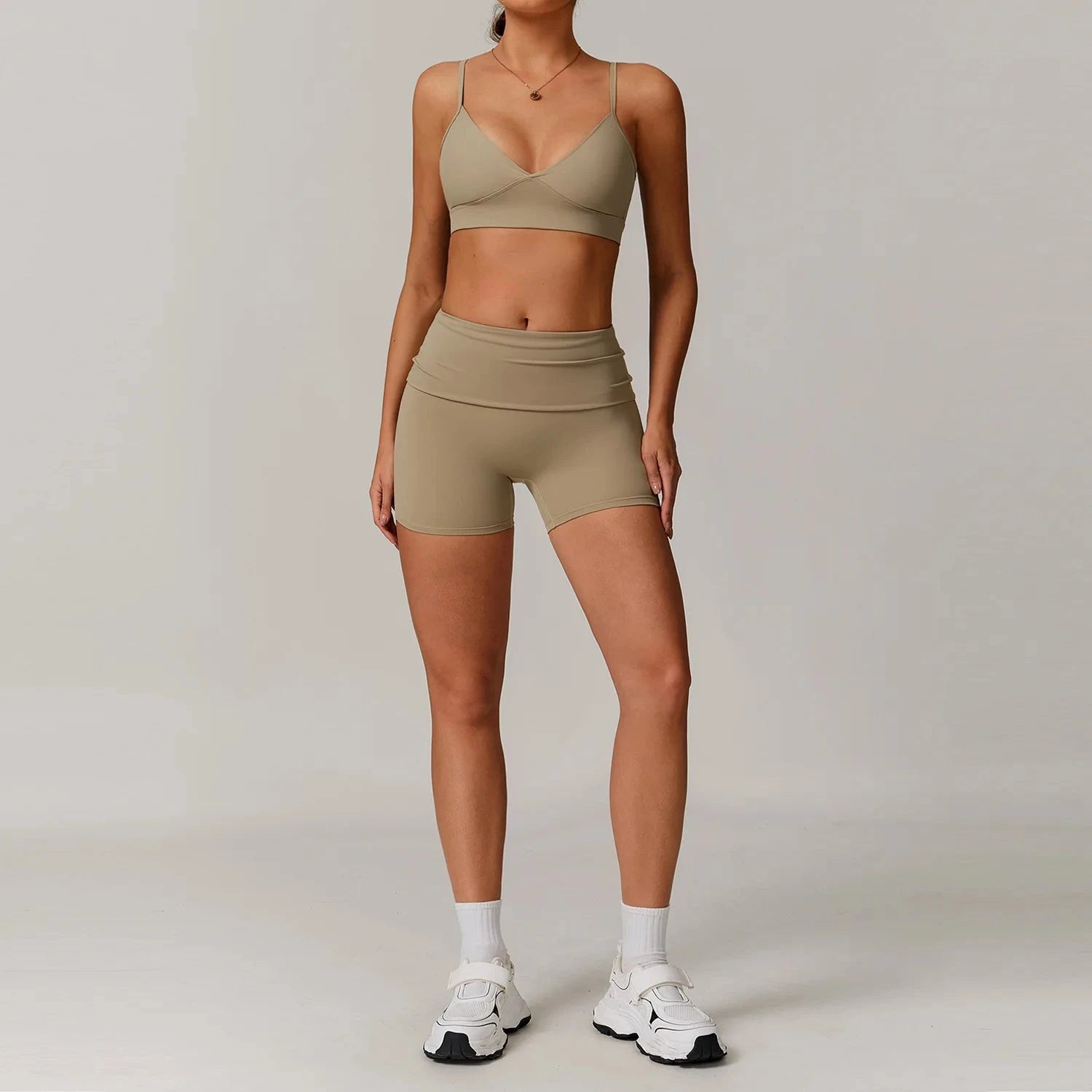 10.3 Women's Clothes 2 Pieces Yoga Set Workout Tracksuit Sportswear Gym Clothing High Waist Bell-bottoms Sexy Fitness Bra Sports Suit Starlethics