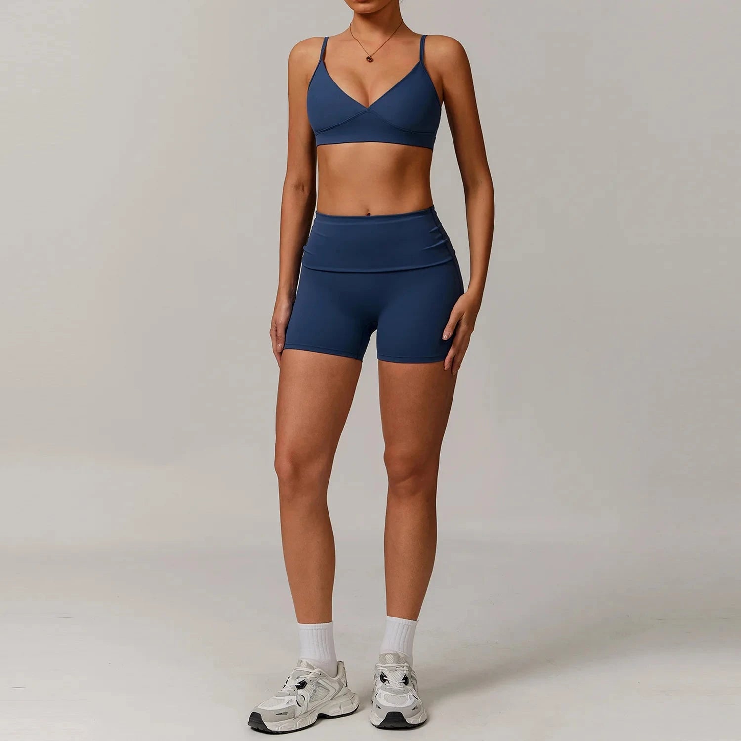 10.3 Women's Clothes 2 Pieces Yoga Set Workout Tracksuit Sportswear Gym Clothing High Waist Bell-bottoms Sexy Fitness Bra Sports Suit Starlethics