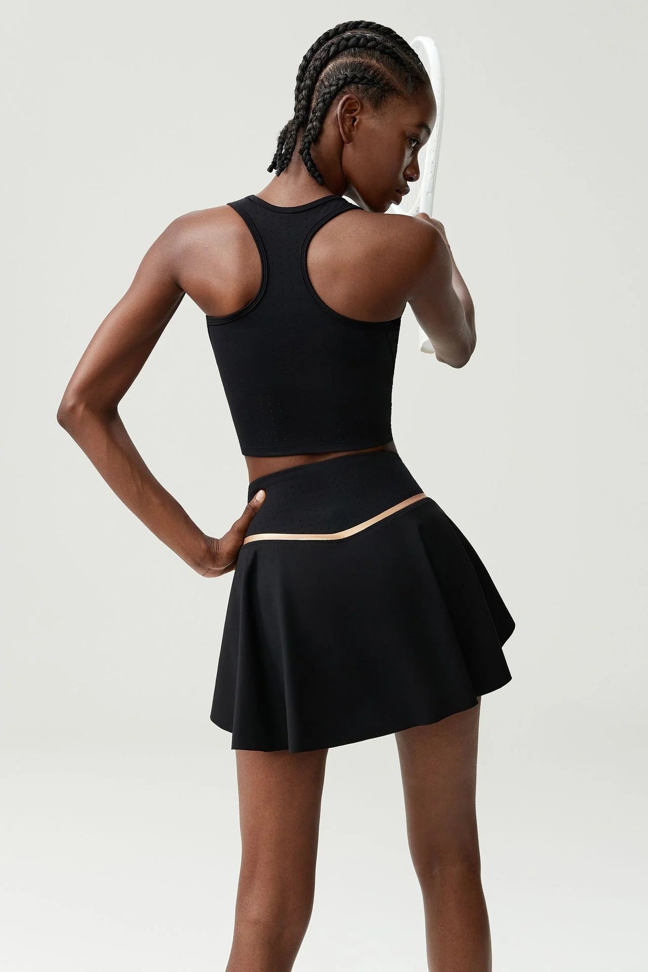 Wave Flow Tennis Set - Top + Skirt