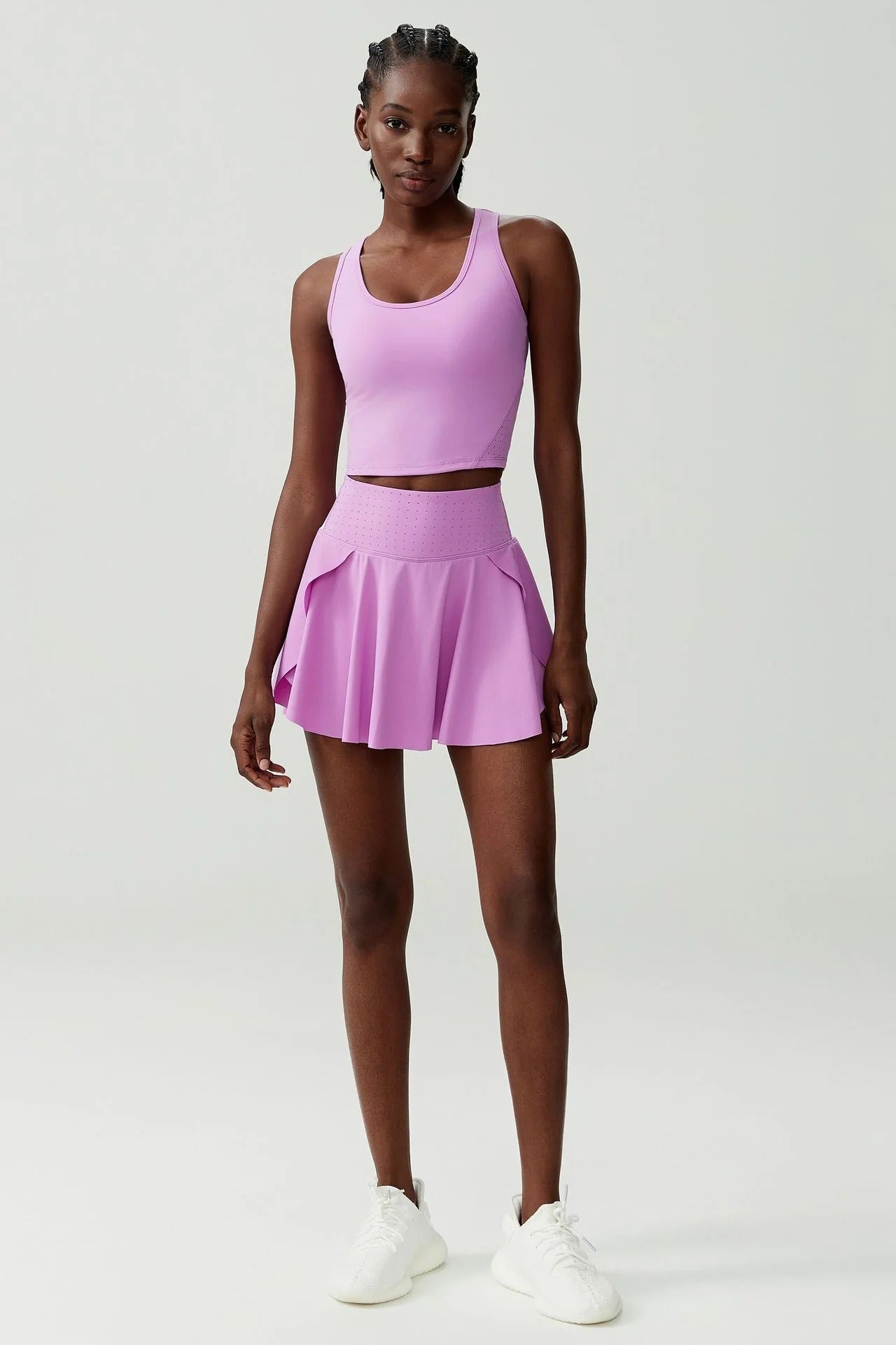 Wave Flow Tennis Set - Top + Skirt