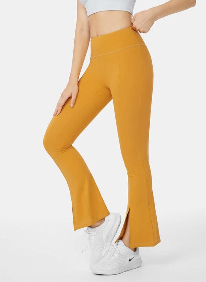 Mid-slit Flared Leggings Activewear Truetights Ginger S