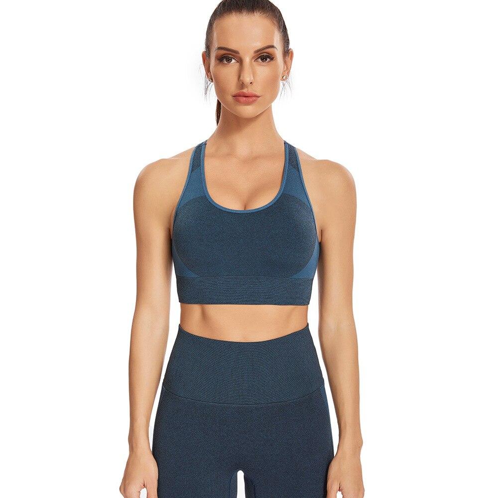 Push Up Running Bra Sports Bras Truetights Navy blue S