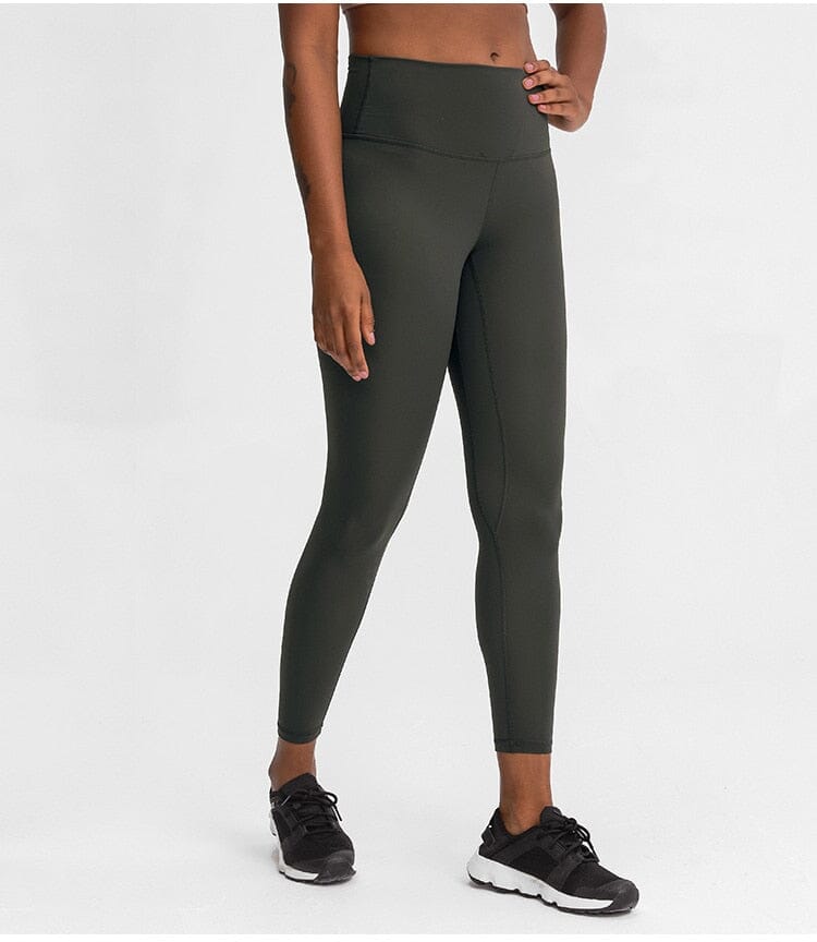 Guise Pocket Leggings Fitness Leggings Truetights Dark Green XS
