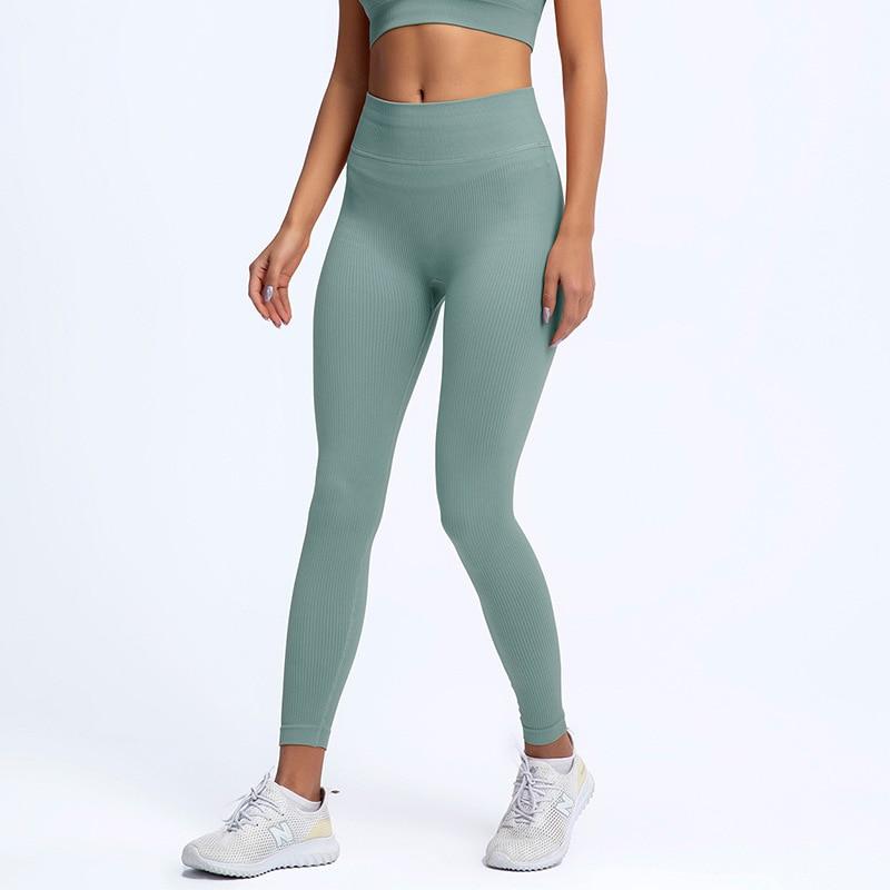 Voyage Seamless Leggings Yoga Pants Truetights Blue Pants S