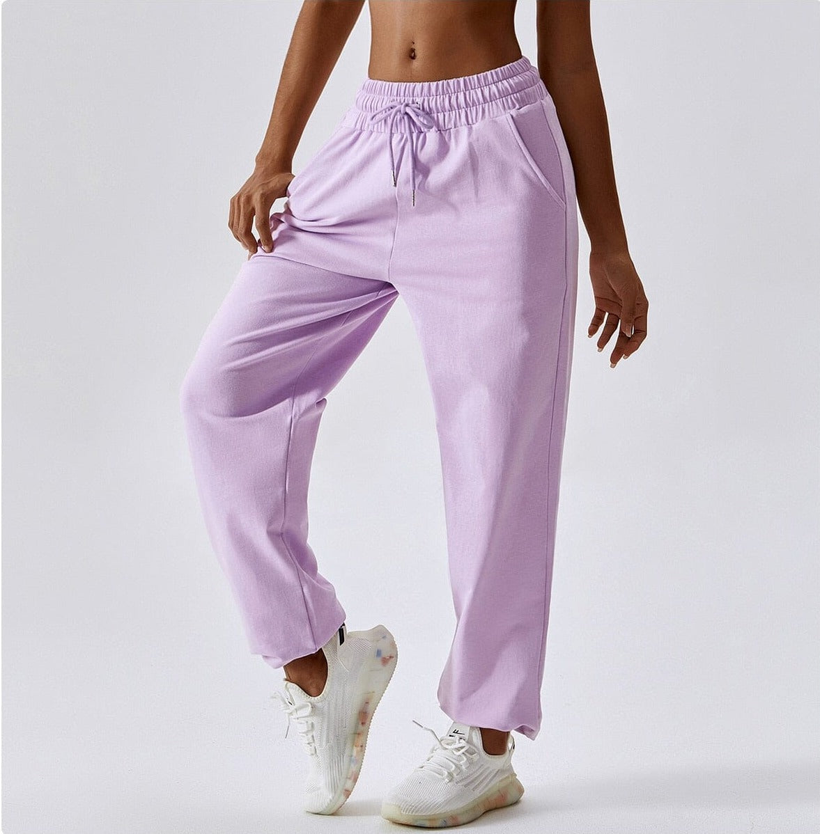 Drawstring Loose Sweatpants Home Truetights
