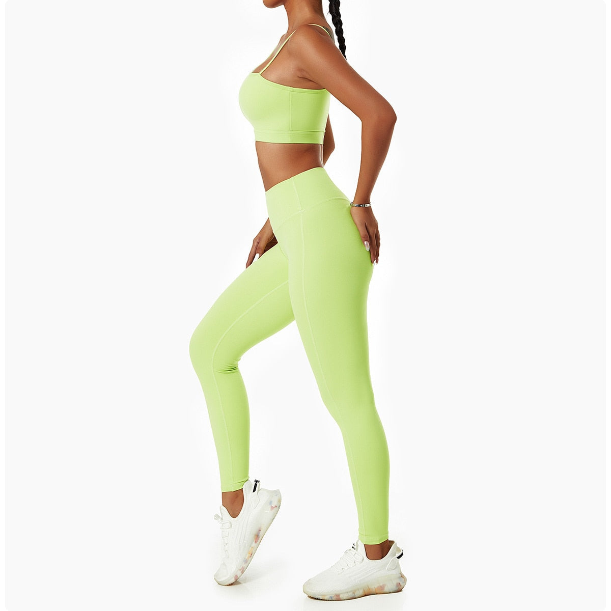 One Shoulder Spaghetti Strap Activewear Truetights