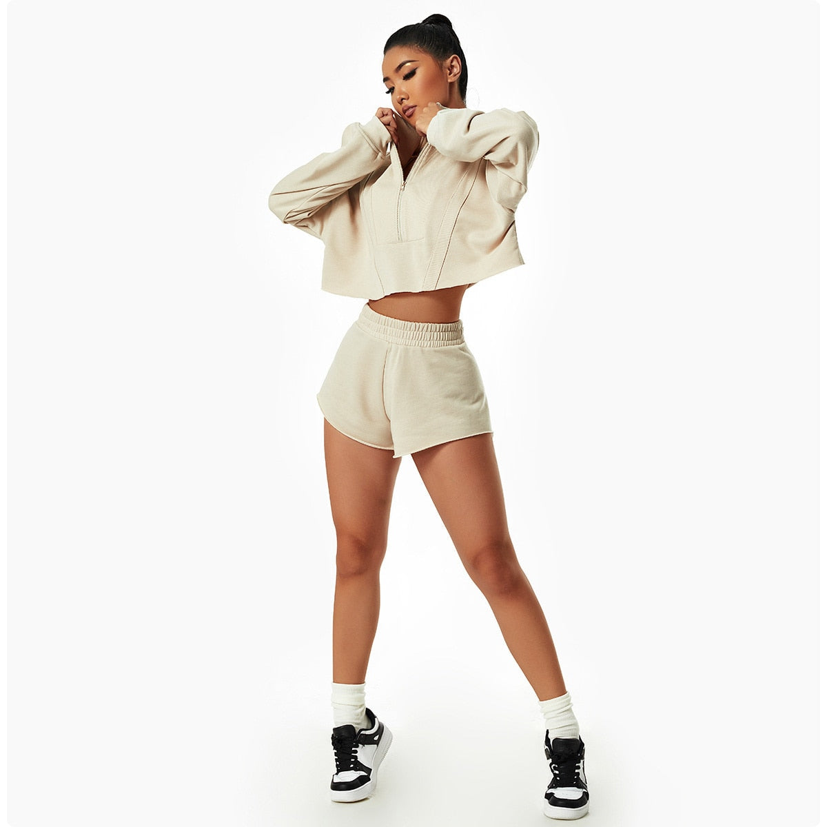 Autumn Gym Set - Shorts + Top Home Truetights