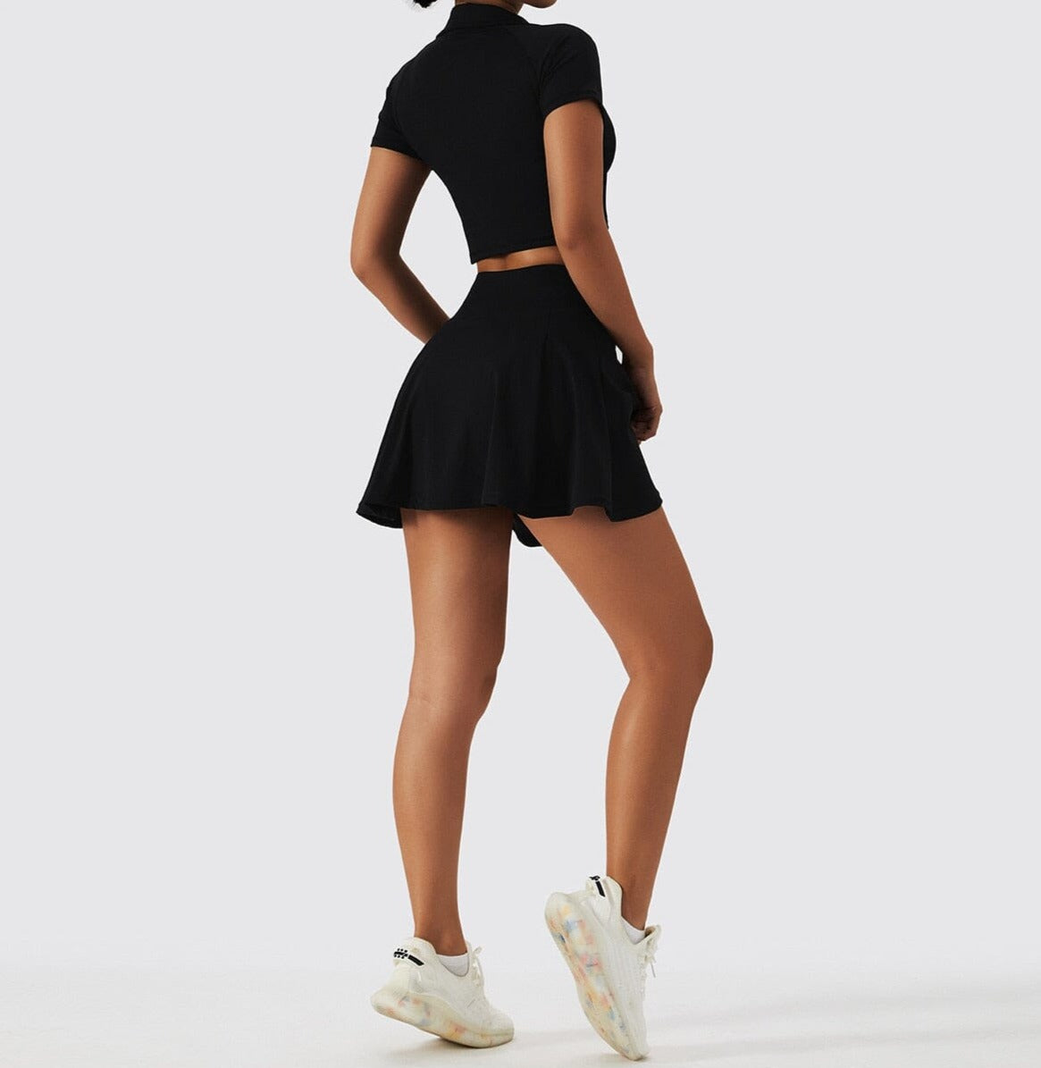 Collared Tennis Gym Set Activewear Truetights