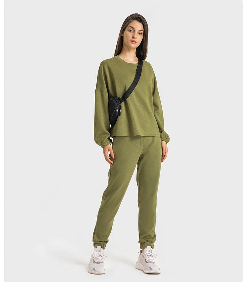 Versatile Sports Sweatshirt Activewear Truetights
