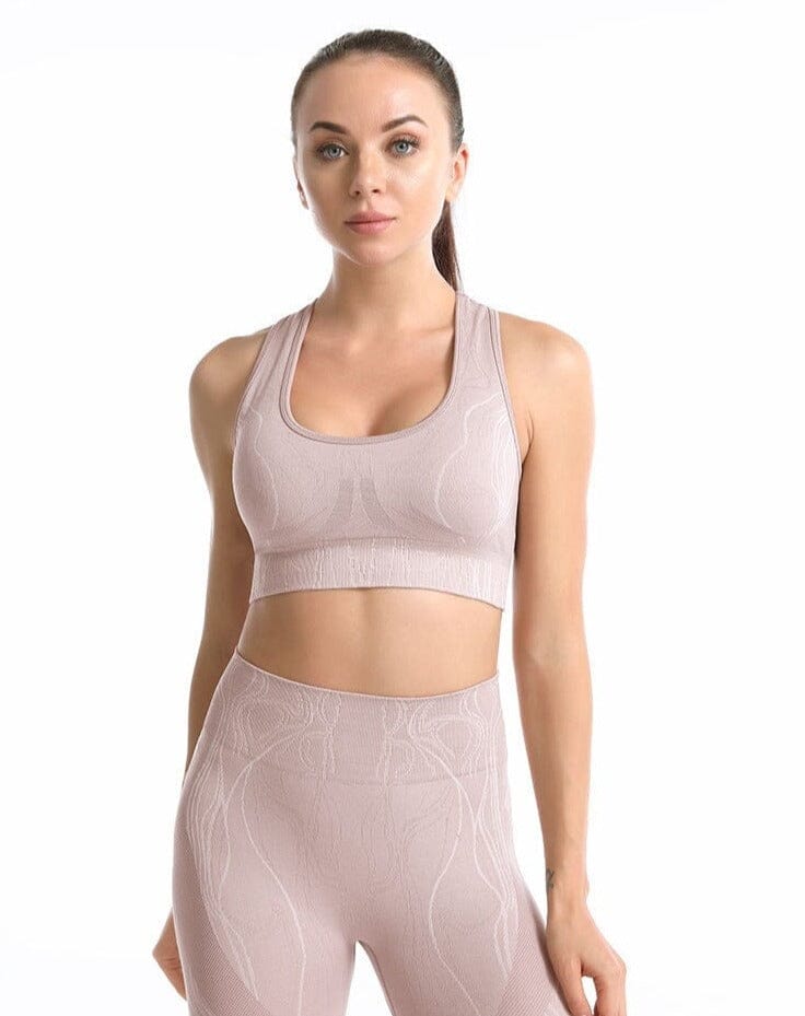 Fancy Knitted Gym Set - Shorts + Top Activewear Truetights