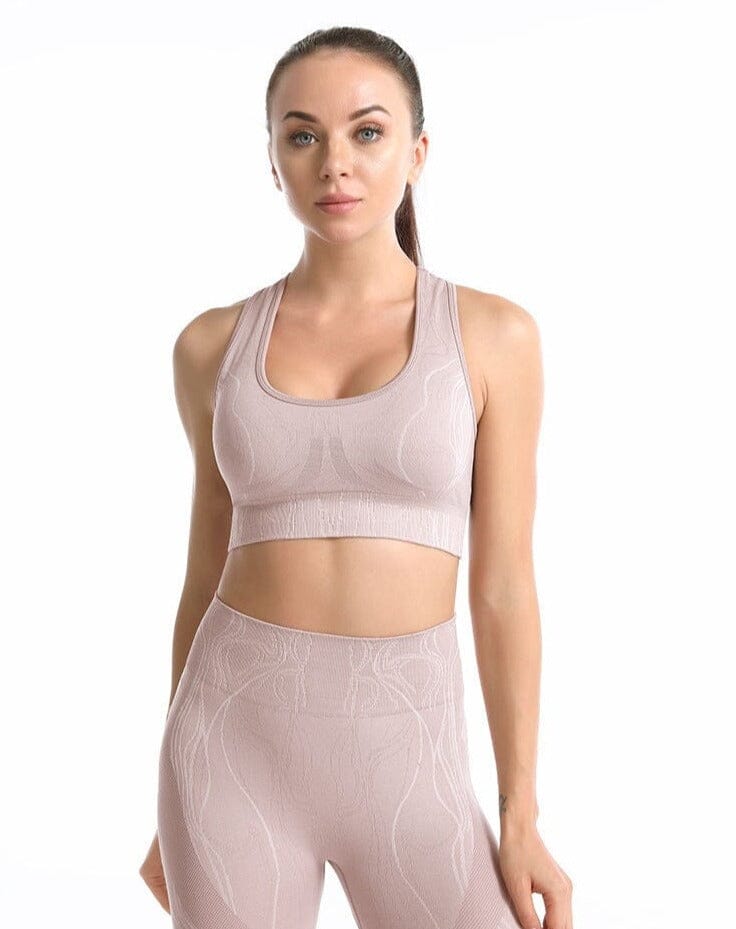 Fancy Knitted Gym Set - Shorts + Top Activewear Truetights 