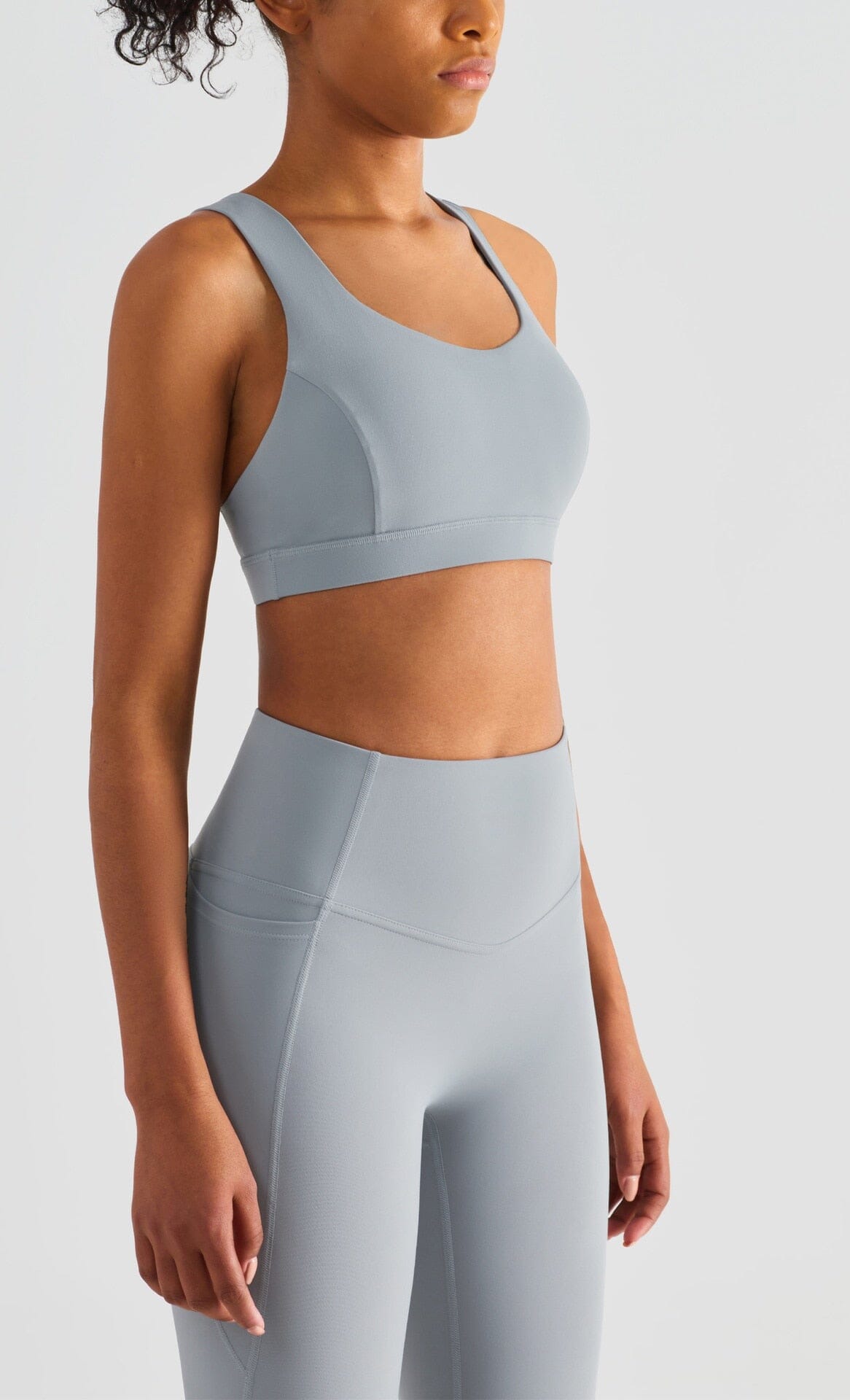 Multi-Cross Back Puff Bra Activewear Truetights