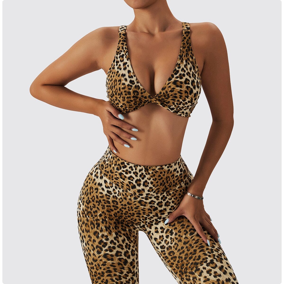 Chic Leopard Leggings Activewear Truetights