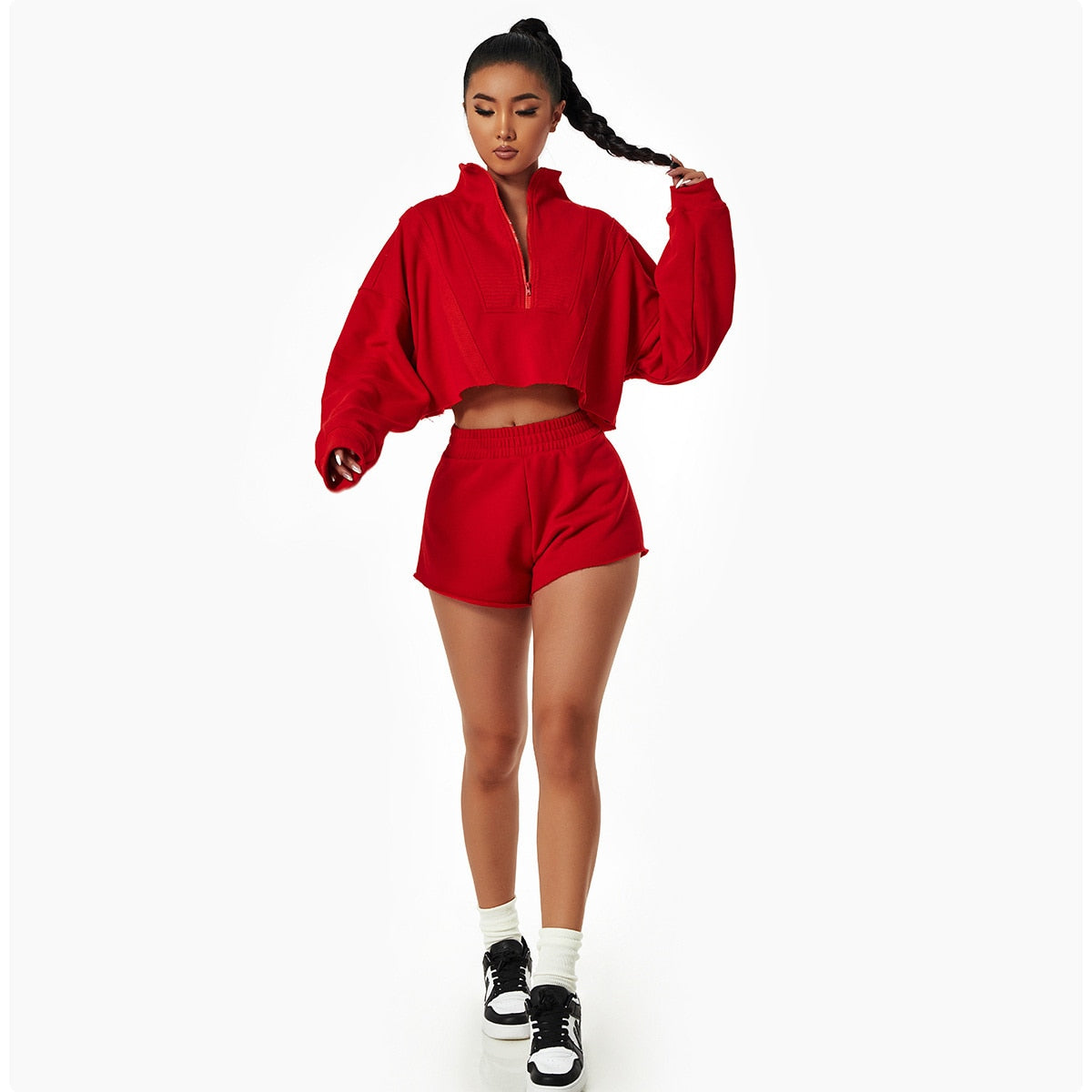 Autumn Gym Set - Shorts + Top Home Truetights