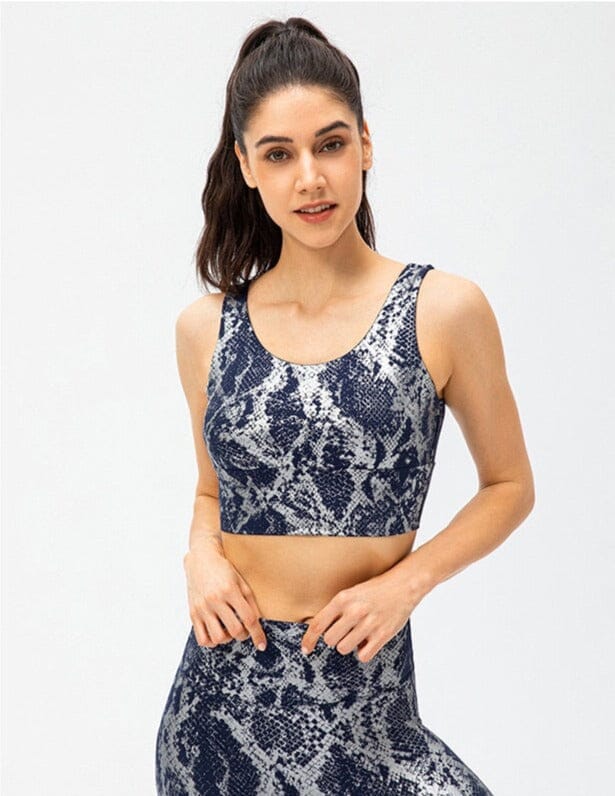 Serpent Kiss Crop Top Activewear Truetights